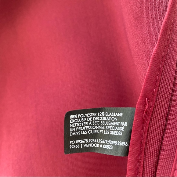 Club Monaco Susie Neoprene Pleated Dress 00 - Picture 9 of 10